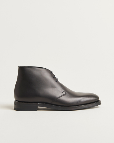 Loake 1880 Pimlico Chukka Boot Black Calf – Svart