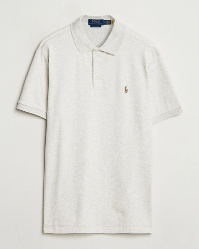 Herre | Pikéer | Polo Ralph Lauren | Custom Slim Fit Cotton Polo State Heather