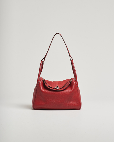 Herre | Hermès Pre-Owned | Hermès Pre-Owned | Lindy 30 Bag Taurillon Clemence Leather Red
