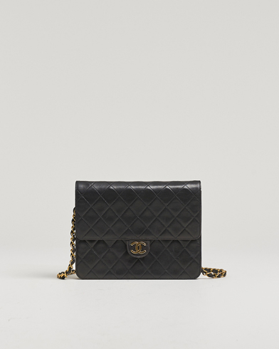 Herre | | Chanel Pre-Owned | Single Flap Bag Black