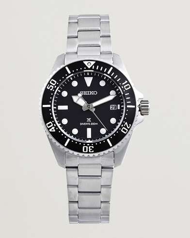 Seiko Prospex Diver Steel 41mm Black Dial – Svart