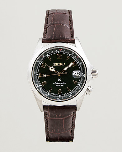 Seiko Prospex Automatic Leather 40mm Green Dial – Grønn