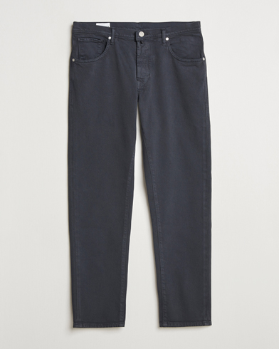 Herre | Incotex | Incotex | 5-Pocket Cotton Stretch Pants Navy