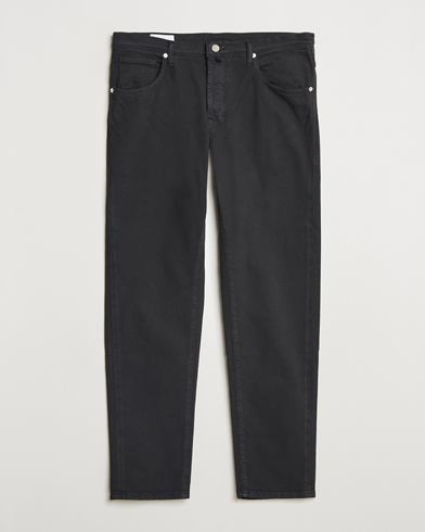 Herre | Incotex | Incotex | 5-Pocket Cotton Stretch Pants Black