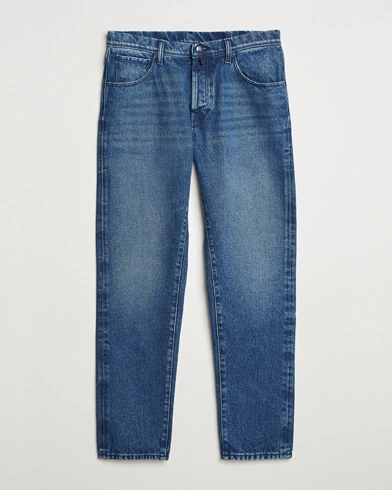 Herre | Incotex | Incotex | 5-Pocket Stretch Denim Dark Wash
