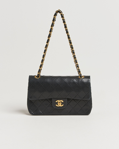 Herre | | Chanel Pre-Owned | Classic Double Flap Small Lambskin Black