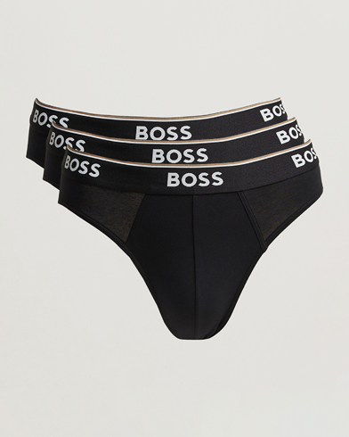 BOSS BLACK 3-Pack Brief Black – Svart