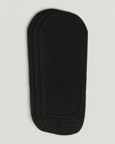 BOSS BLACK 3-Pack Invisible Socks Black – Svart