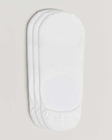 BOSS BLACK 3-Pack Invisible Socks White – Hvit