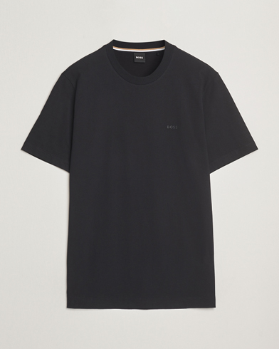 Herre | BOSS BLACK | BOSS BLACK | Thompson Crew Neck T-Shirt Black
