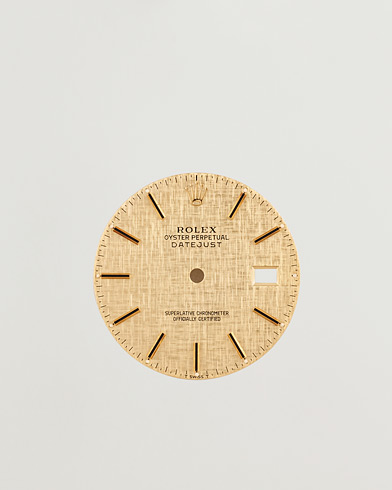 Rolex Pre-Owned Rolex Datejust 5 ref Linen Dial – Gull