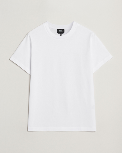 A.P.C. Embroidered APC T-Shirt White – Hvit