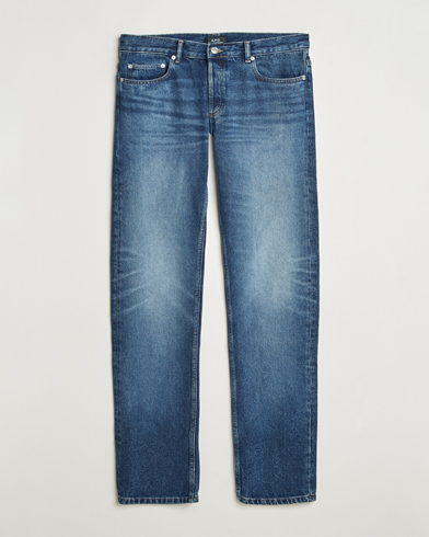 A.P.C. New Standard Jeans Washed Indigo – Blå