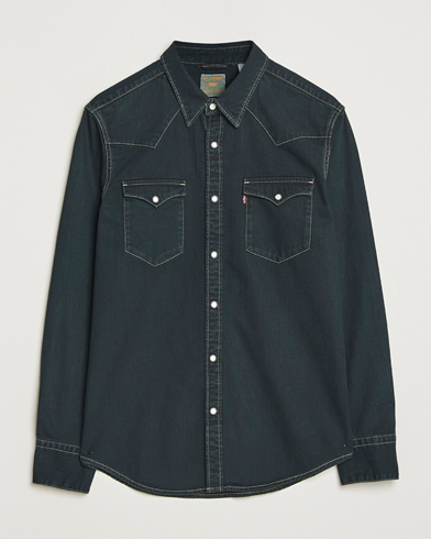 Levi's Barstow Western Standard Shirt Washed Black – Svart