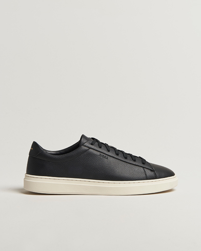 Herre | Nye produktbilder | BOSS BLACK | Kieran Grained Leather Sneaker Black