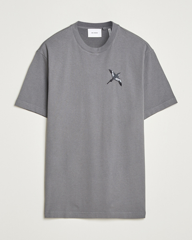 Axel Arigato Micro Bee Bird T-Shirt Steel Grey – Grå