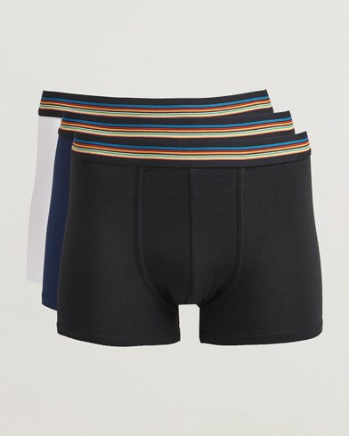 Herre | Nye produktbilder | Paul Smith | 3-Pack Trunk White/Navy/Black