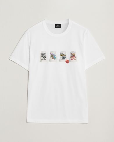 Herre | Klær | PS Paul Smith | Cups Crew Neck T-Shirt White