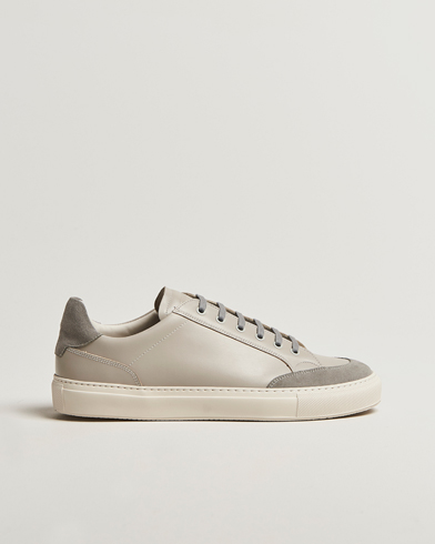 Sweyd Center Leather/Suede Sneakers Grey – Grå