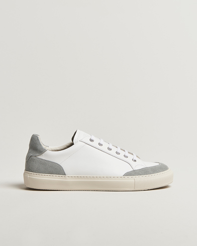 Sweyd Center Leather/Suede Sneakers White – Hvit