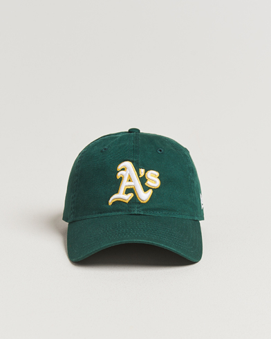 New Era New Era9Twenty Washed Cotton CapOakland Athletics – Grønn