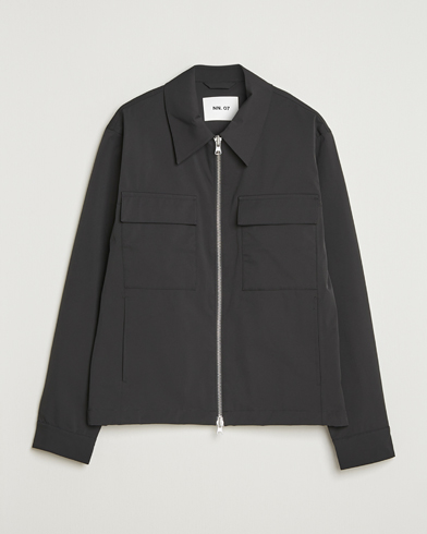 NN07 Alban Bomber Jacket Black – Svart