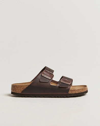 BIRKENSTOCK Woman Arizona Classic Footbed Habana Oiled Leather – Brun