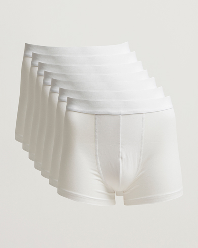 Bread & Boxers 7-Pack Boxer Brief White – Hvit