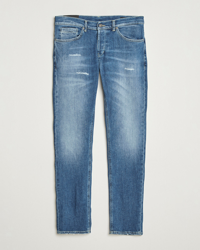 Dondup George Jeans Medium Blue – Blå