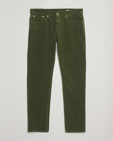 GANT Cord 5-Pocket Jeans Country Green – Grønn