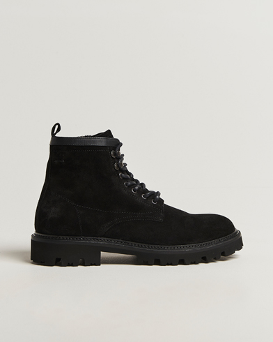 BOSS BLACK Julyo Suede Boot Black – Svart