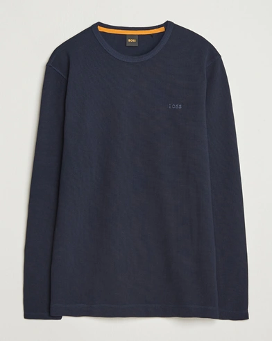 BOSS ORANGE Tempesto Sweater Dark Blue – Blå