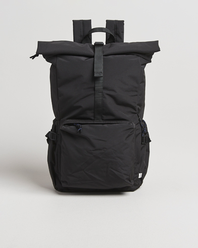 NN07 NN07Nylon Ripstop Rolltop BackpackBlack – Svart