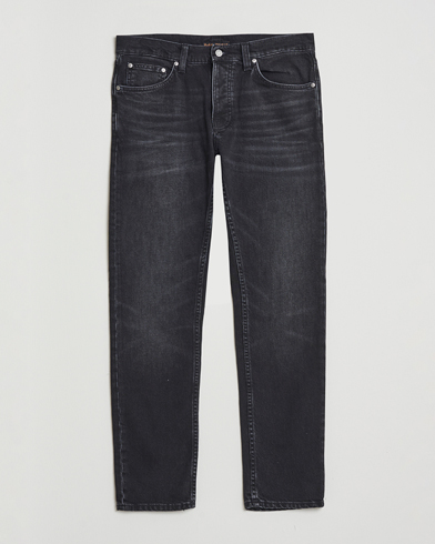 Nudie Jeans Solid Ollie Jeans Black Force – Svart