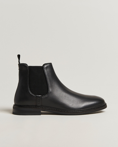 GANT Bidford Leather Chelsea Boot Black – Svart