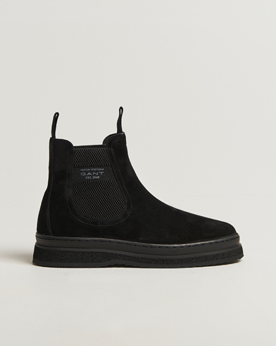 GANT Blistown Suede Chelsea Boot Black – Svart