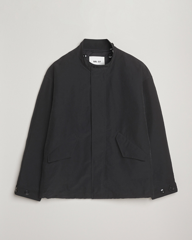 NN07 Sophus Nylon Bomber Jacket Black – Svart