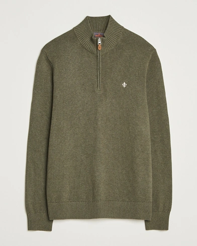 Morris Darmon Half Zip Olive – Grønn