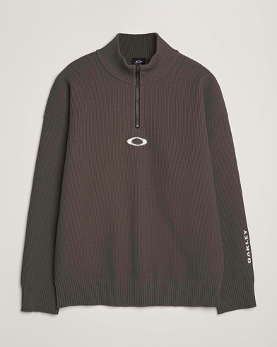 Oakley FGL New Retro Half Zip Sweater Black – Grå