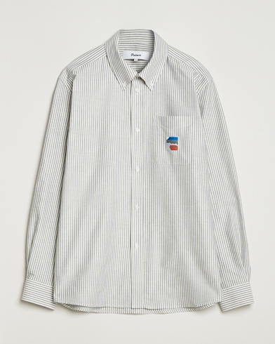 Palmes Deuce Oxford Shirt Light Blue Stripe – Blå