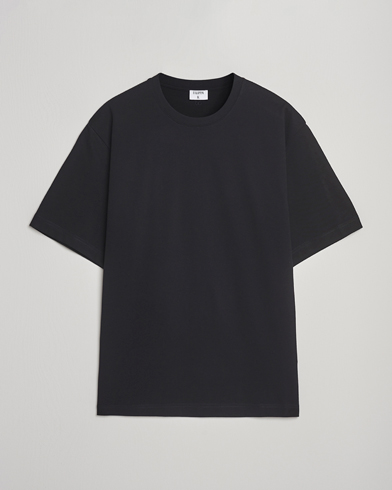 Filippa K Heavy Cotton Crew Neck T-Shirt Black – Svart