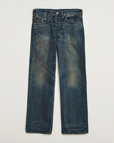 RRL Vintage Five 5-Pocket Denim Grandfalls Wash – Blå