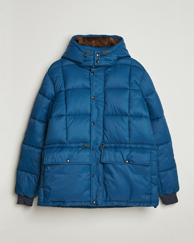 RRL Ellis Down Parka Vintage Blue – Blå
