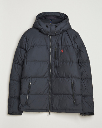 Polo Ralph Lauren Gorham Down Jacket Polo Black – Svart