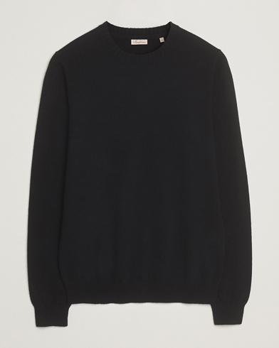 Stenströms Cashmere Crewneck Black – Svart