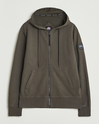 Canada Goose Huron Full Zip Hoodie Volcano – Grå