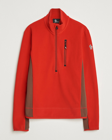 Moncler Grenoble Performance Zip Sweater Racing Red – Rød