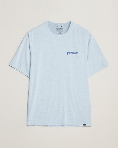 Patagonia Cap Cool Daily Graphic T-Shirt Fleck Blue – Blå