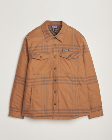 Patagonia Lightweigt Insulated Fjord Flannel Shirt Deer Brown – Brun