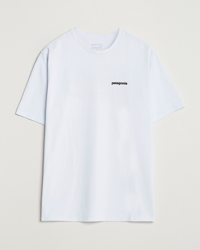 Patagonia P-6 Logo T-Shirt White – Hvit